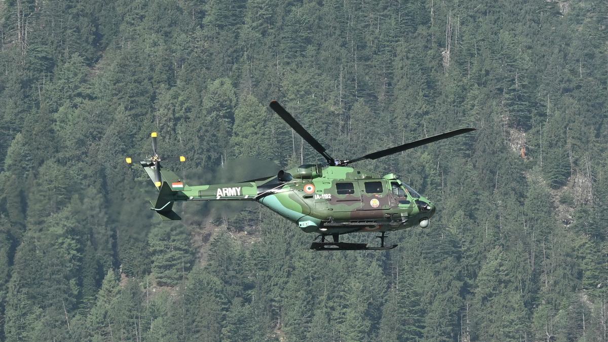 Army and Air Force ALH Dhruv helicopters cleared for operations