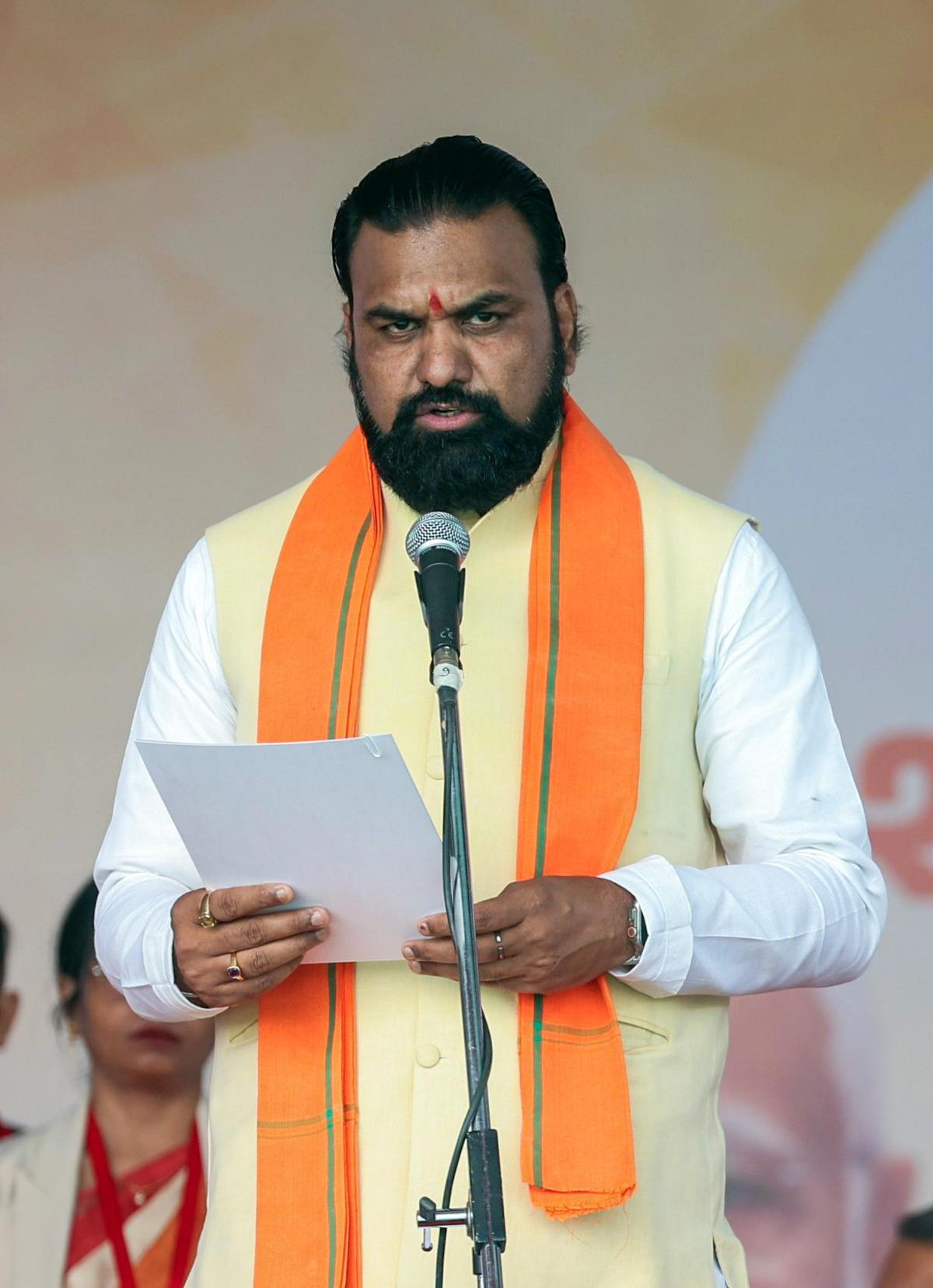 Samrat Choudhary is the Deputy Chief Minister of Bihar and son of Samta Party legislator Shakuni Choudhary. File Samrat Choudhary is the Deputy Chief Minister of Bihar and son of Samta Party legislator Shakuni Choudhary. File