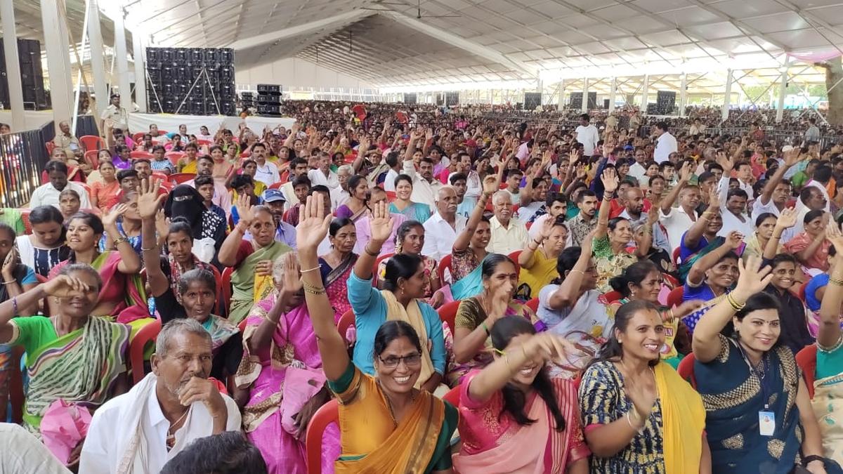 Gruha Lakshmi scheme launched in Mysuru by government of Karnataka