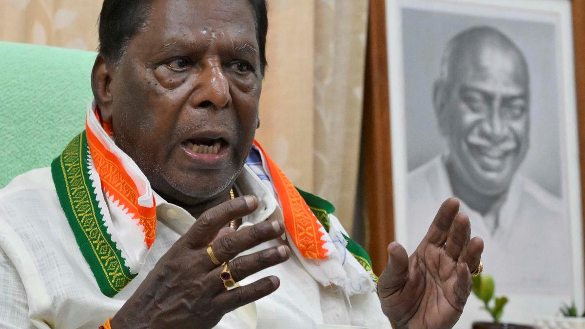 Recent cases against Puducherry officials “validates” our charges against AINRC-BJP govt, says former CM Narayanasamy