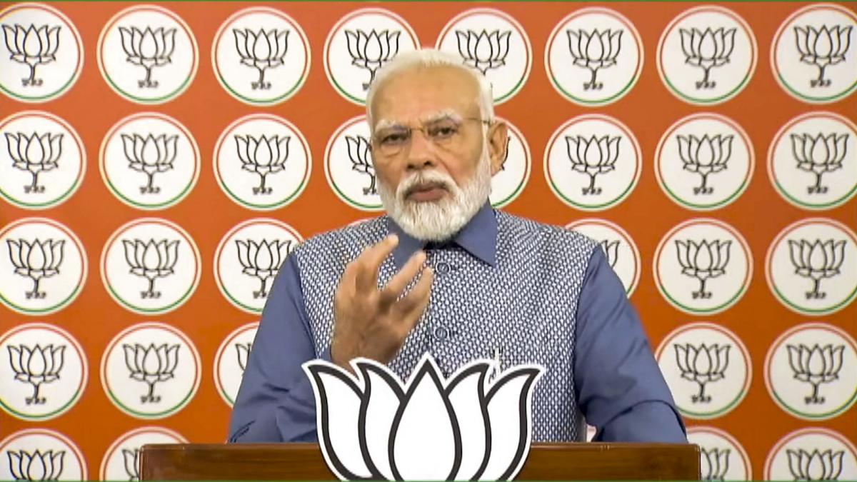 Develop every village, tehsil, district to make India developed by 2047: PM Modi at BJP's 'panchayat parishad' meet