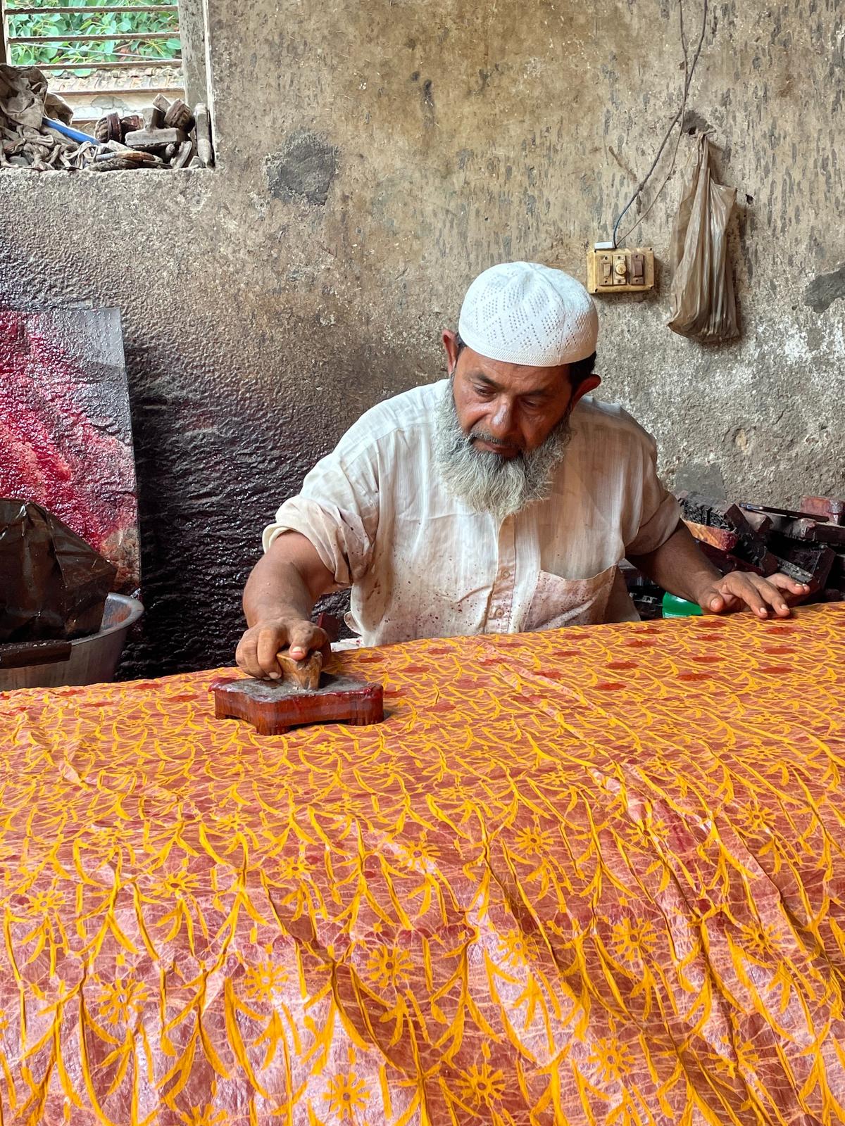 Craftsman at his unit 