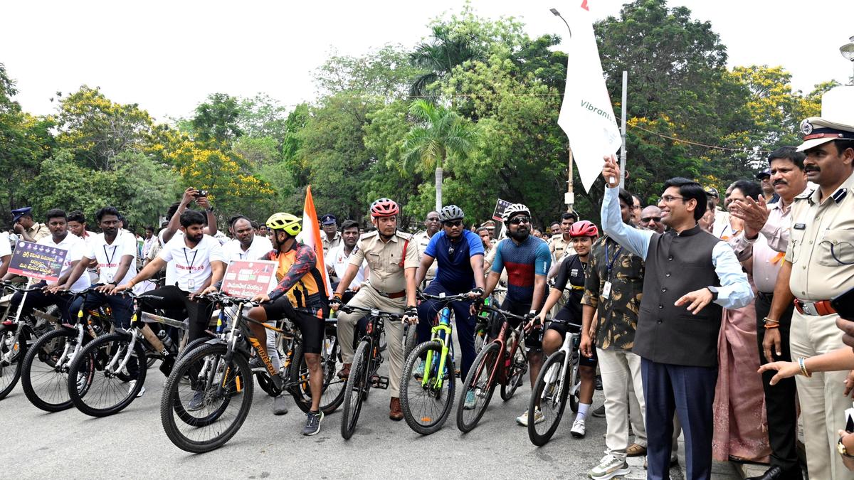 Youth urged to shun drugs, cycle yatra flagged off in Tirupati