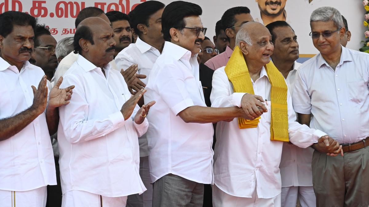 T.N. CM Stalin opens 10.1-km G.D. Naidu flyover in Coimbatore city