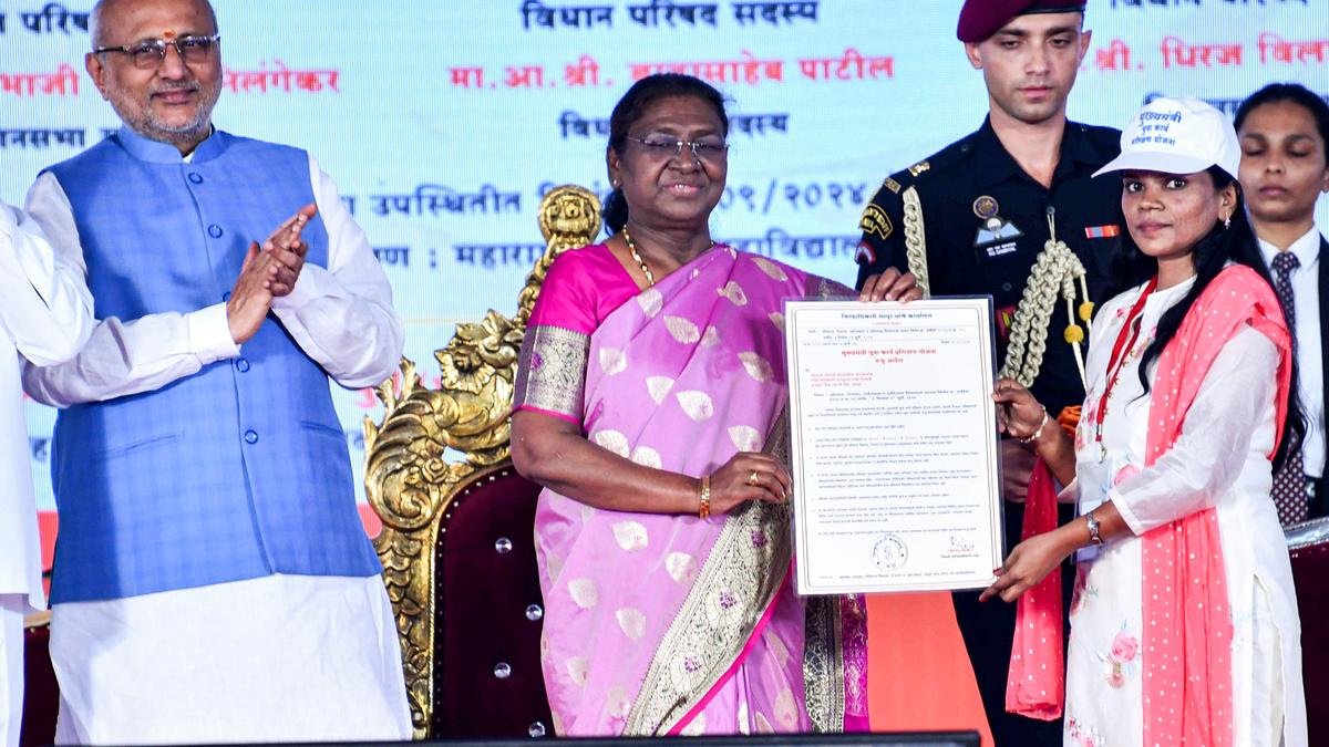 Economic empowerment of women will lead to country's progress: President Droupadi Murmu