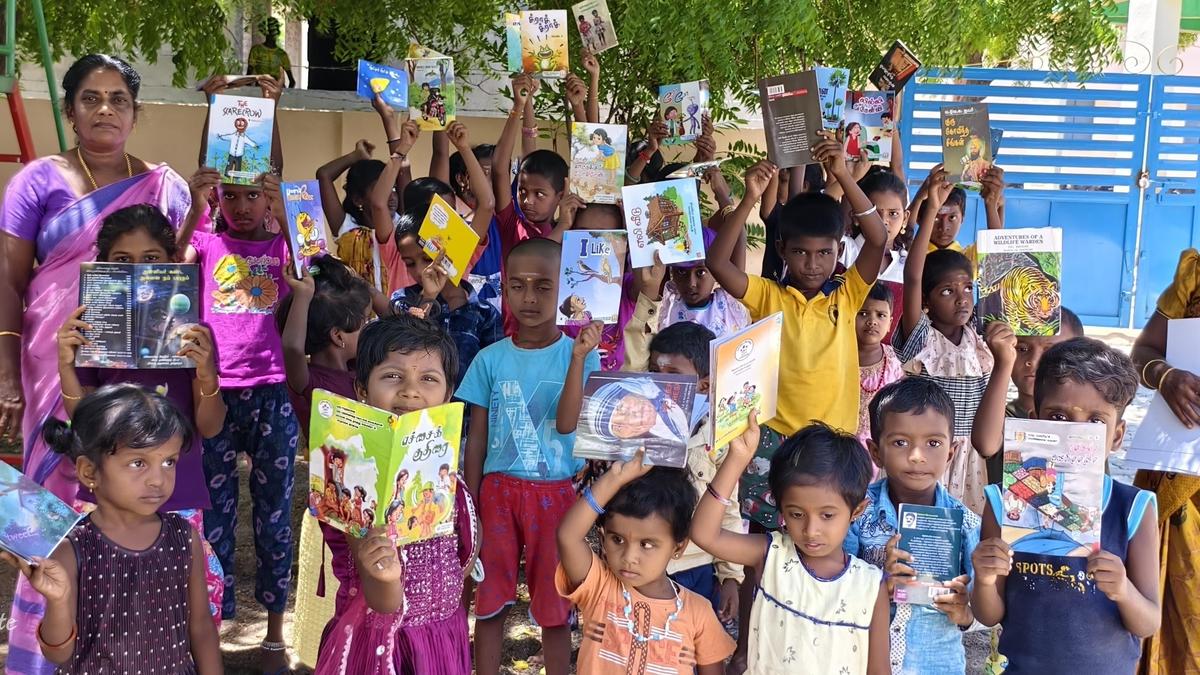 Doorstep school library initiative aims to revive reading habits in Thoothukudi