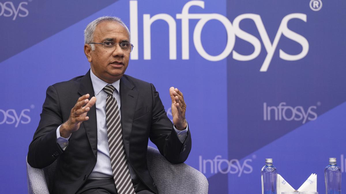 Infosys Q1 profit up 8.6% to ₹6,921 crore; revenue rises 7.5% to ₹42,279 crore