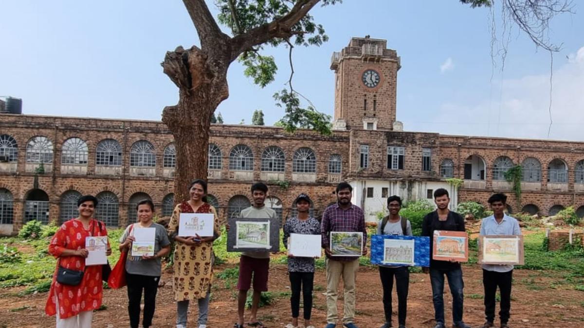 Visakhapatnam joins the global phenomenon of urban sketching