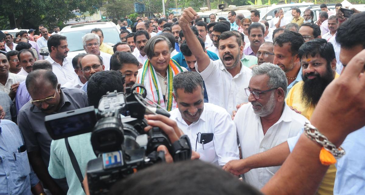 Tharoor winds up Malabar tour leaving fault lines in Congress open