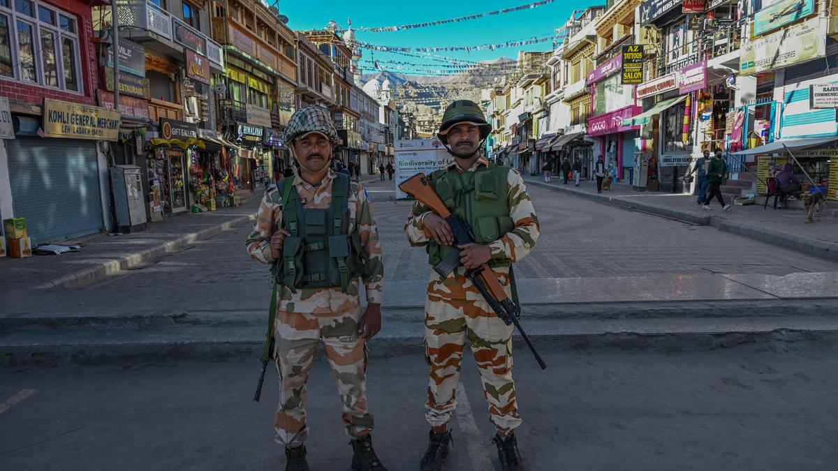 Leh violence: 22 officials, including CRPF, Ladakh Police personnel, record statement before Judicial Commission