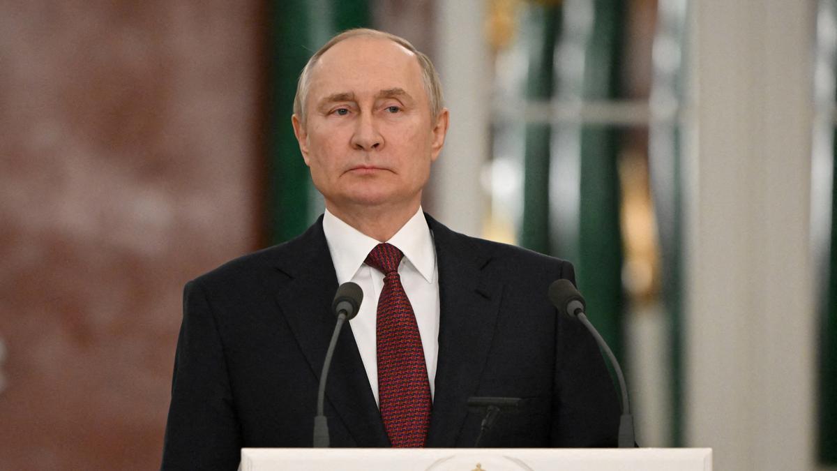 Putin says Russia ready to negotiate over Ukraine
