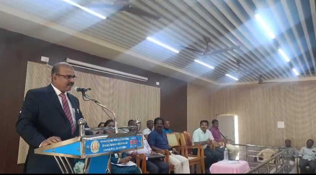 Il seminario si è tenuto presso il Centro di formazione integrato per gli esami competitivi del governo del Tamil Nadu a Oddanchatram.