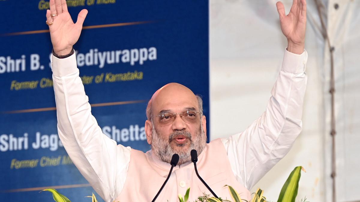 Think new and take India to new heights: Amit Shah tells students