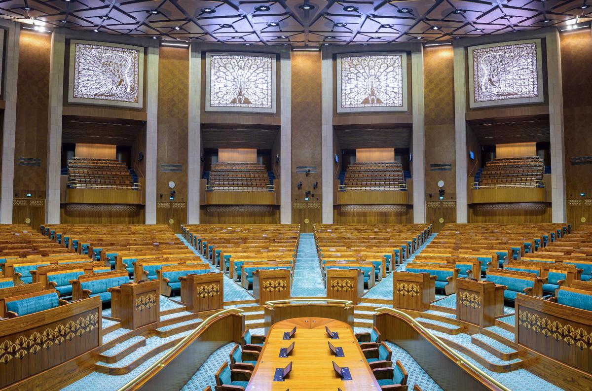 In Frames | First look from inside the New Parliament Building - The Hindu