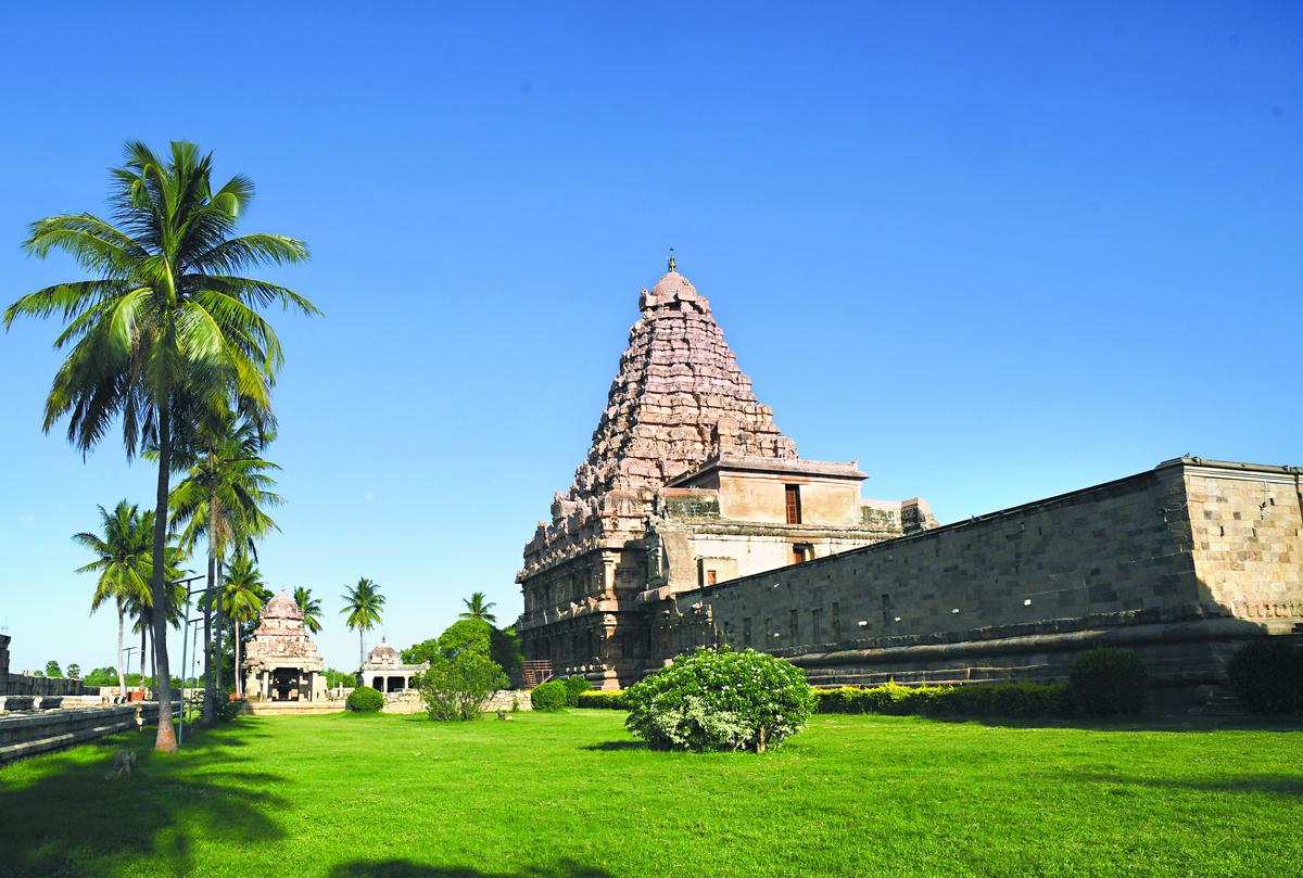 Gangaikonda Cholapuram built by Rajendra Chola I around 11th Century AD.