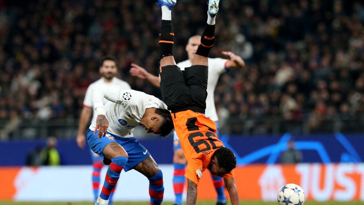 'Only the beginning' for Ukraine's Shakhtar after shock win over Barcelona