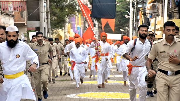 Belagavi wakes up to Navaratri special — Durga Mata Doud