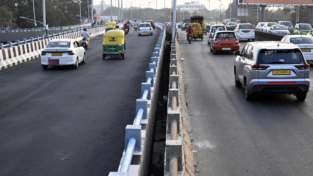 Hebbal flyover’s new loop opens for trial run