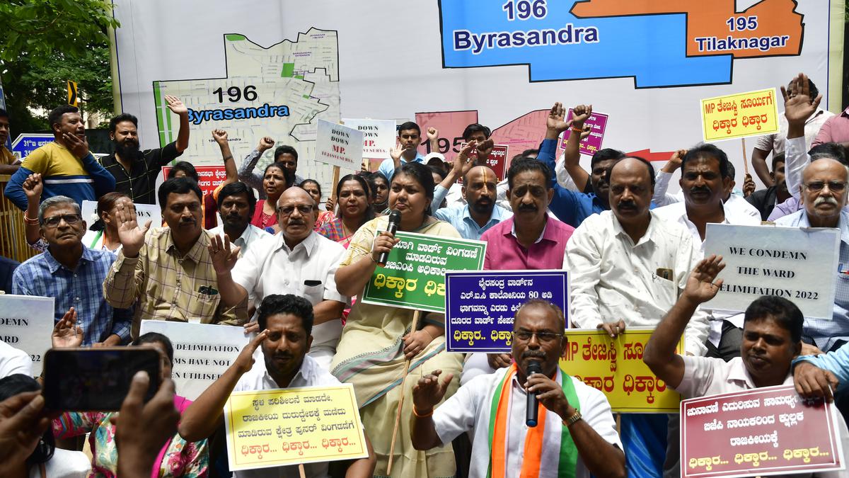 BBMP ward reservation list leaves opposition Congress fuming