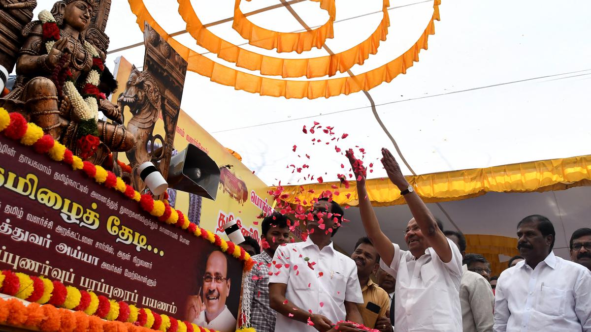 ‘Tamilai Thedi’, PMK chief’s 8-day journey to Madurai, kicks off