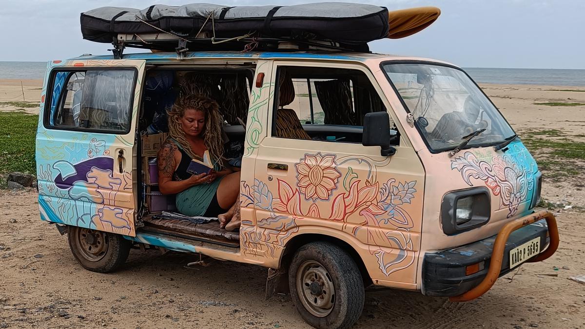 Driving around India in a colourful van: Meet Marielle Wunderink from the Netherlands