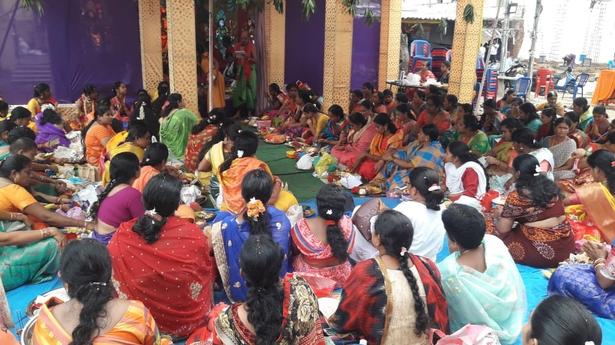 Navaratri festival draws huge crowds at many places in Vizianagaram