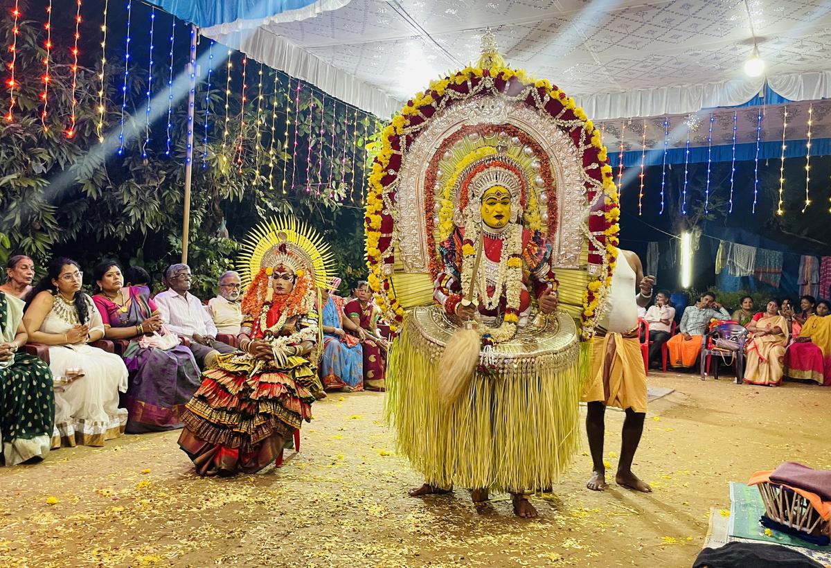 Bhootaradhane, a worship tradition of Karnataka and Kerala’s coastal belt. 