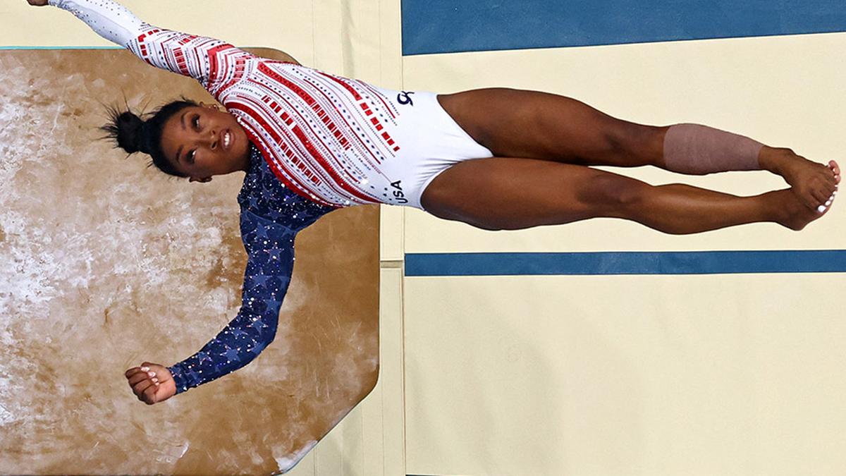 Simone Biles leads USA to the team gold