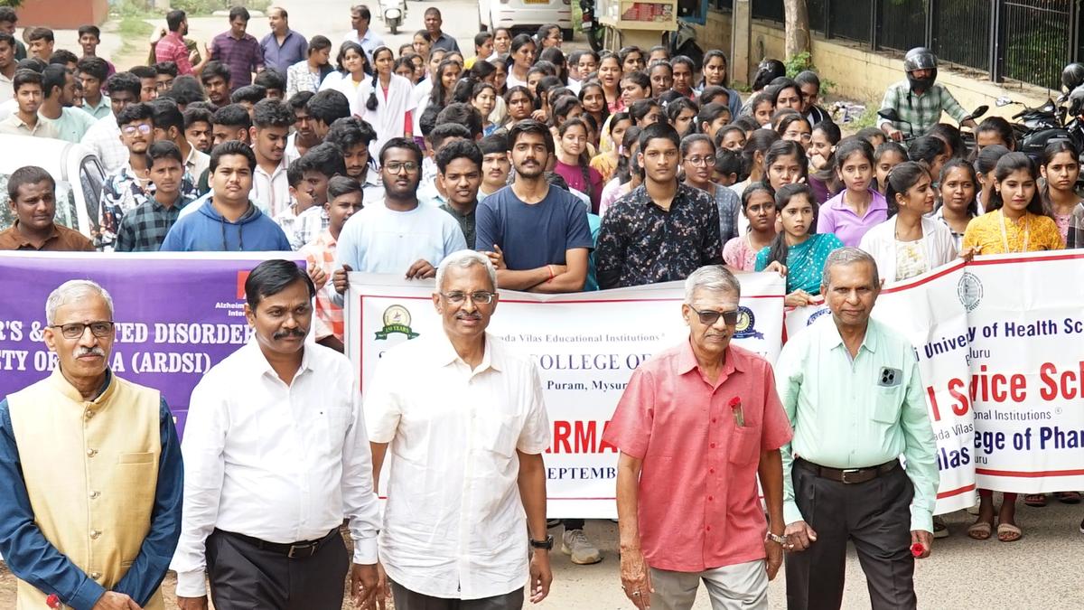 ‘Memory Walk’ held in Mysuru to mark World Pharmacists Day