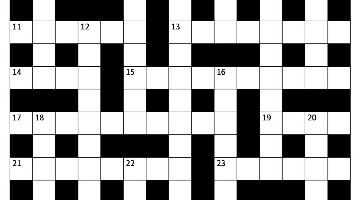 The Sunday Crossword No. 3252