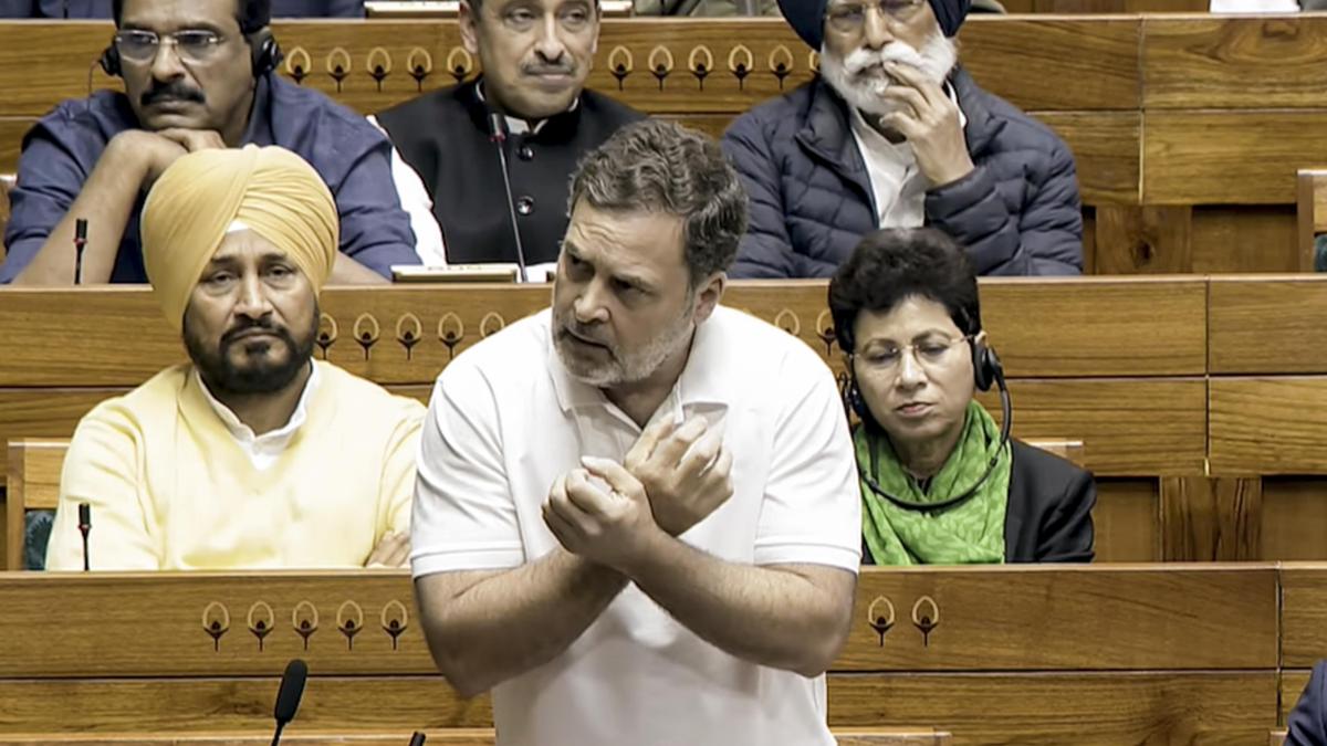 Interim trade agreement with U.S. one-sided; government sold ‘Bharat Mata’: Rahul in Lok Sabha