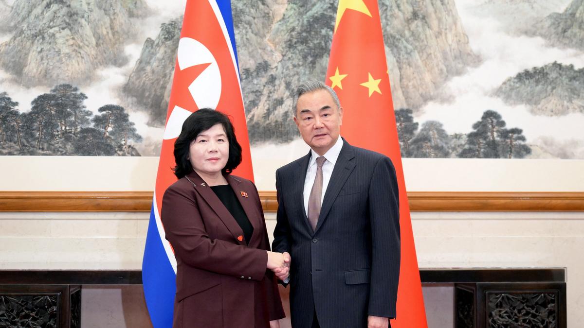 China calls on North Korea to oppose 'hegemony'
