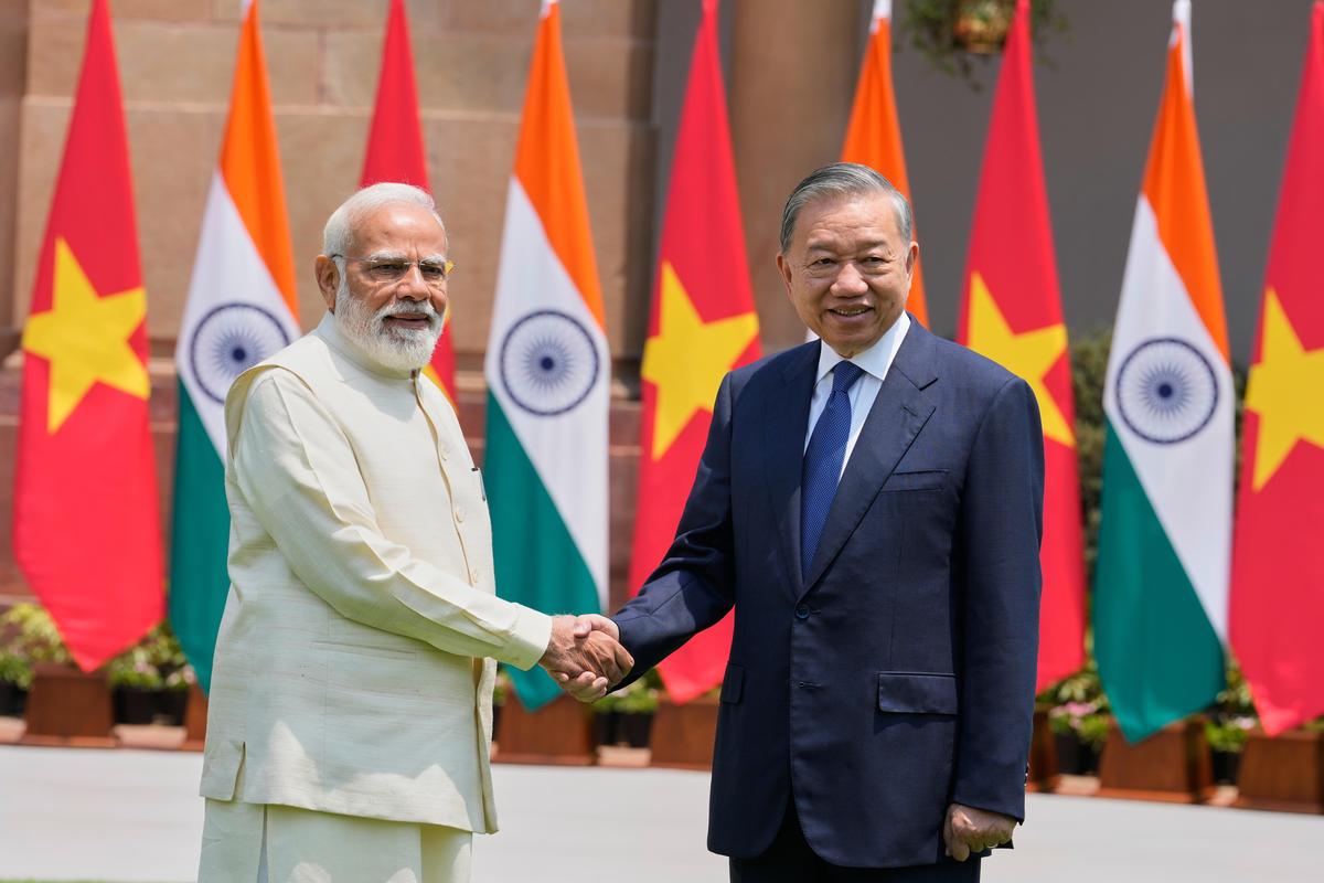 Vietnam President in India: Vietnam President To Lam accorded ceremonial  welcome at Rashtrapati Bhavan, meets PM Modi - The Hindu