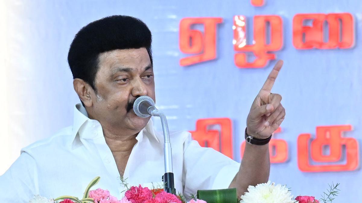 Row over spiritual event in T.N.: Fresh guidelines to be issued for programmes in schools, says CM Stalin