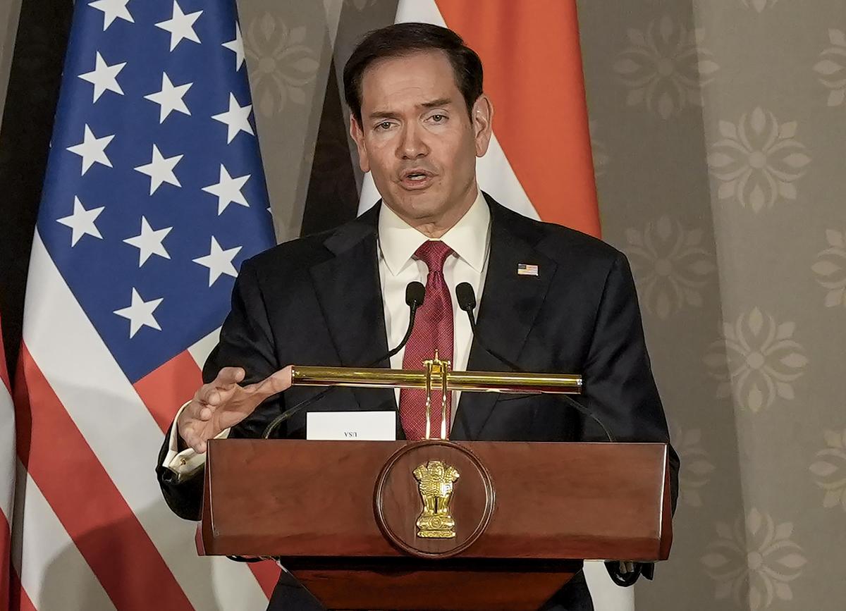 Rubio says Strait of Hormuz has to be open 'one way or the other'