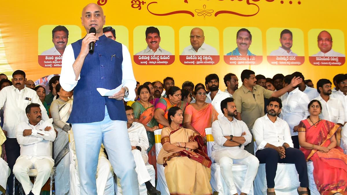 TDP MP Galla Jayadev announces break from full-time politics