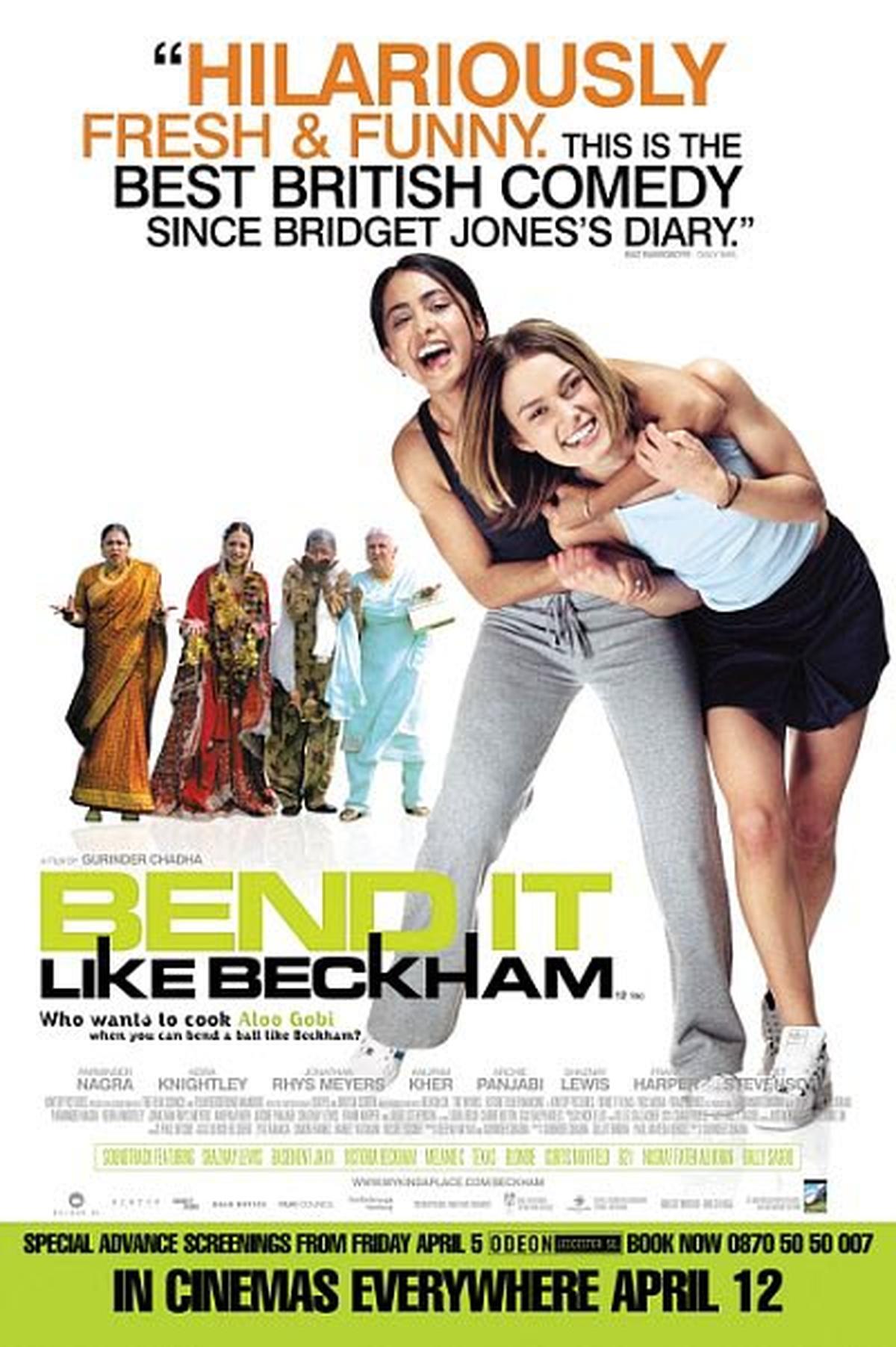 Poster of “Bend it like Beckham”