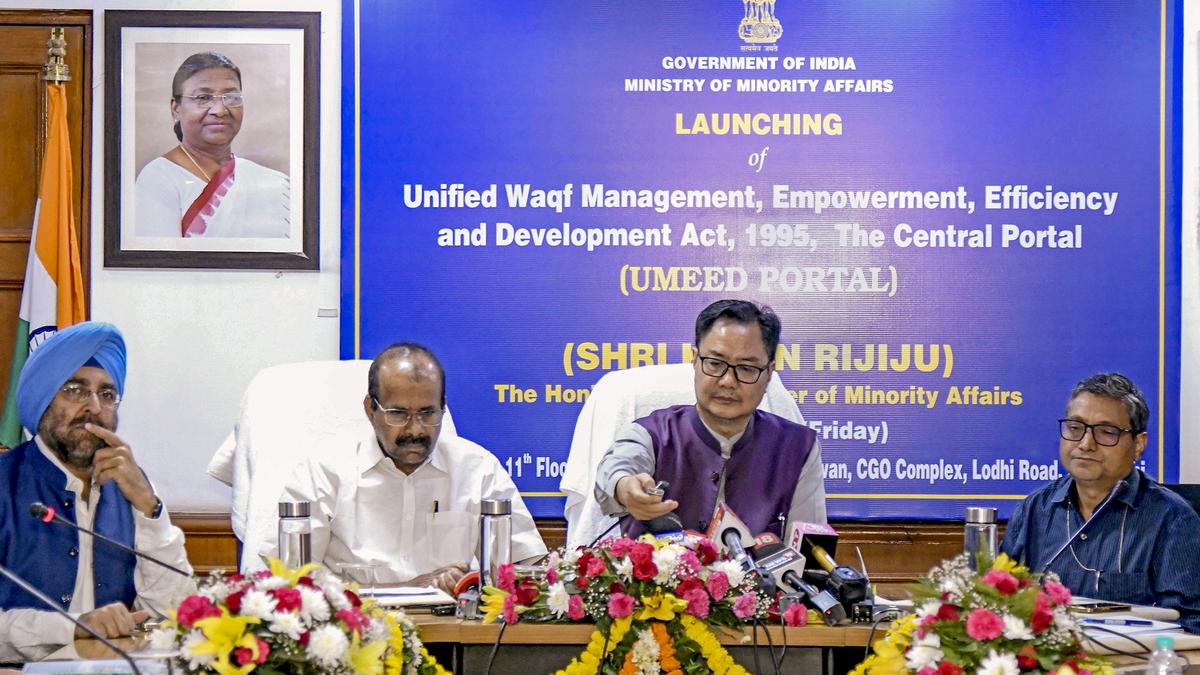  Ministry of Minority Affairs launches centralised digital platform for real-time monitoring of Waqf properties
