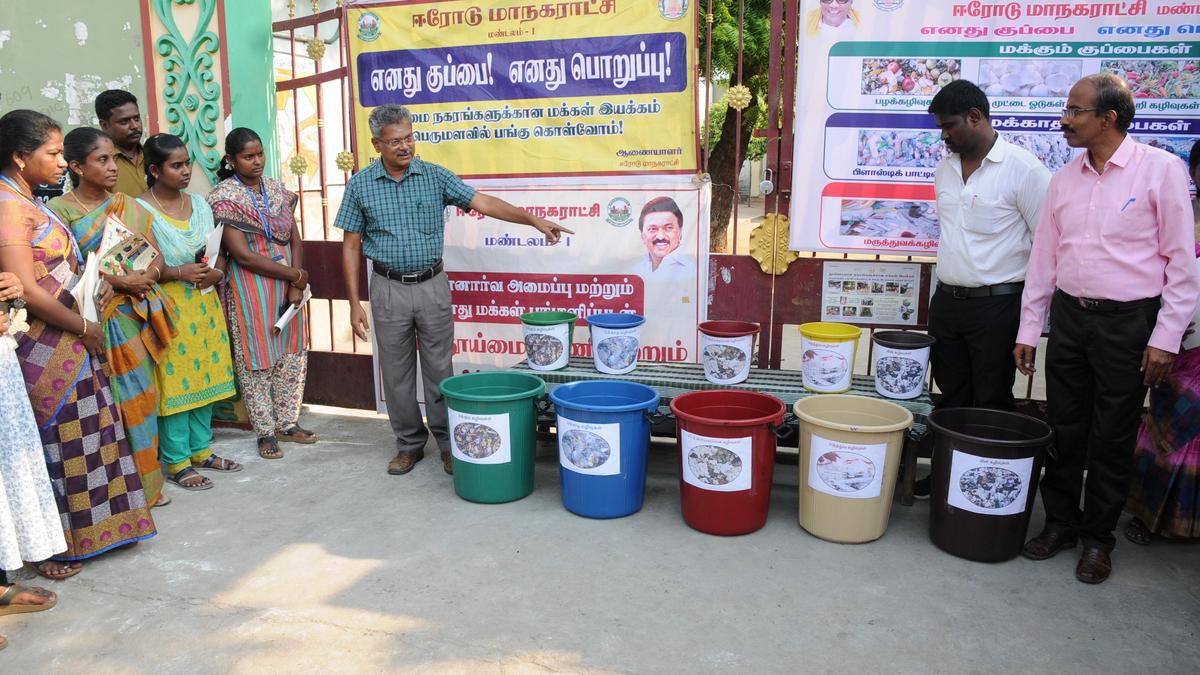 Tamil Nadu government empowers village panchayats to act tough on non-segregation of solid waste by households