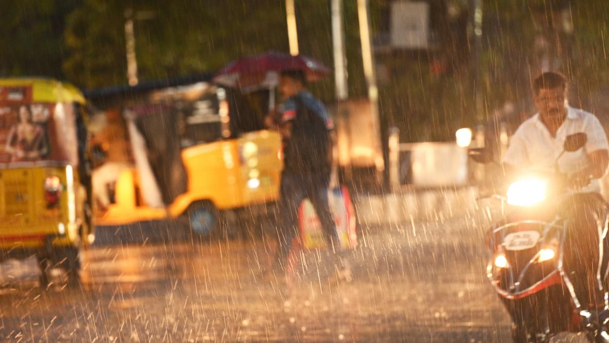 Scattered rain brings relief from heat