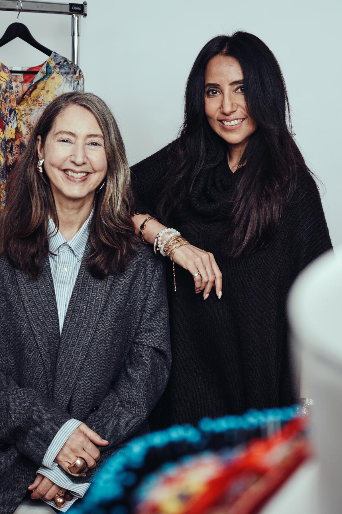 Ann-Sofie Johansson, creative director H&M and Anamika Khanna