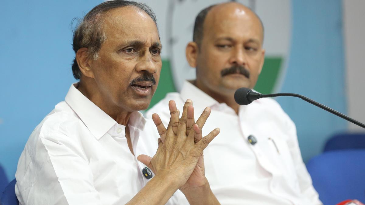 K. Babu, senior Congress leader in Kerala and Thripunithura MLA, quits active politics