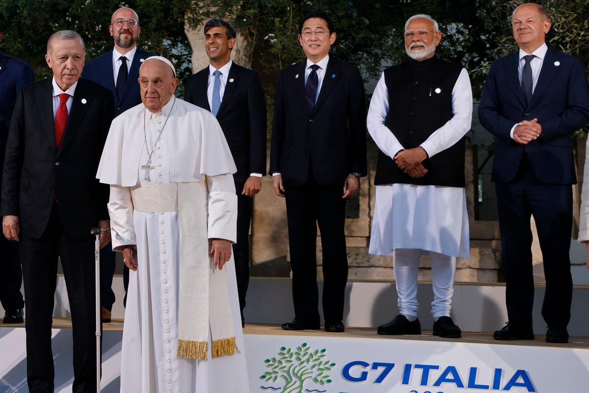 Il vertice del G7 è impegnato a rafforzare il corridoio economico tra India, Medio Oriente ed Europa