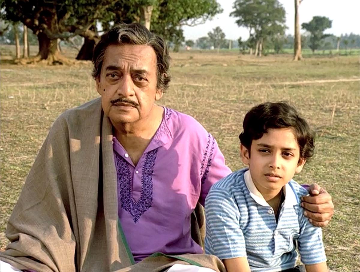 Dutt in Satyajit Ray's 'Aguntuk'.