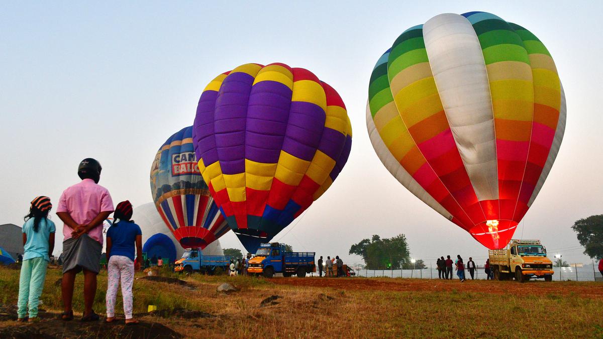 Tamil Nadu International Balloon Festival to begin in Pollachi on