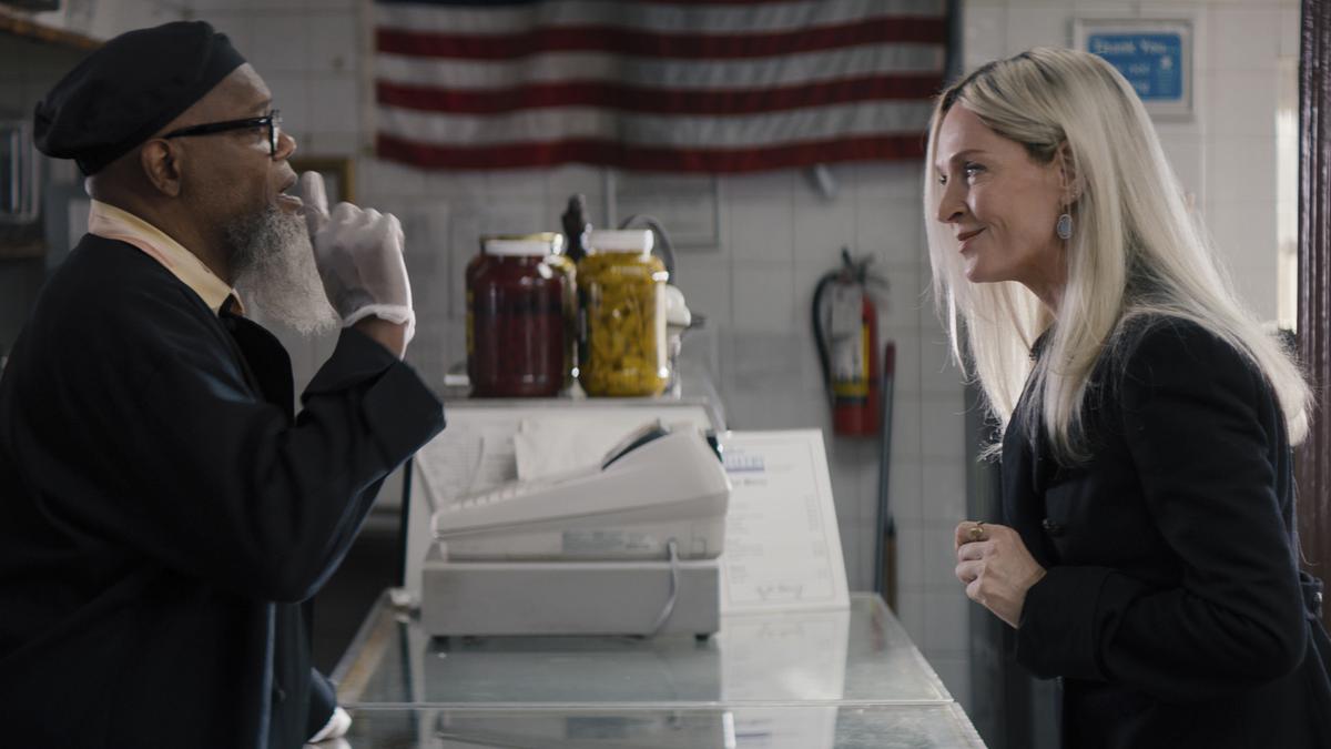 Uma Thurman and Maya Hawke feature together in ‘The Kill Room’ trailer