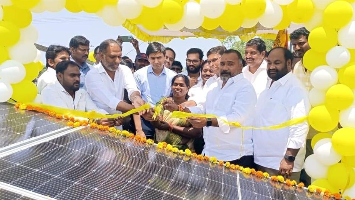 Rooftop solar systems to benefit 4,200 families in Puthalapattu, says Energy Minister