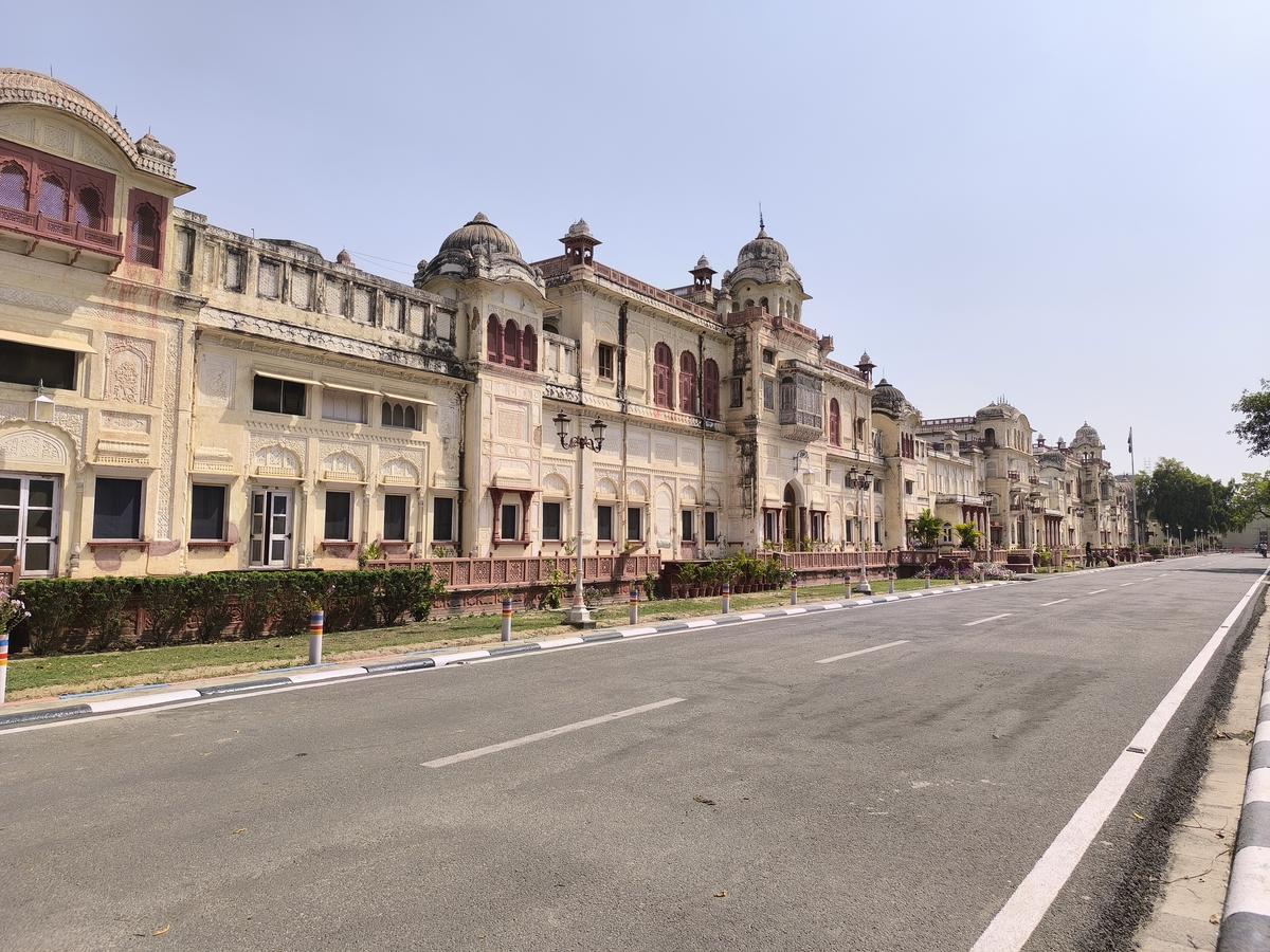 The old Motibagh Palace that now houses the Netaji Subhas National Institute of Sports The old Motibagh Palace that now houses the Netaji Subhas National Institute of Sports