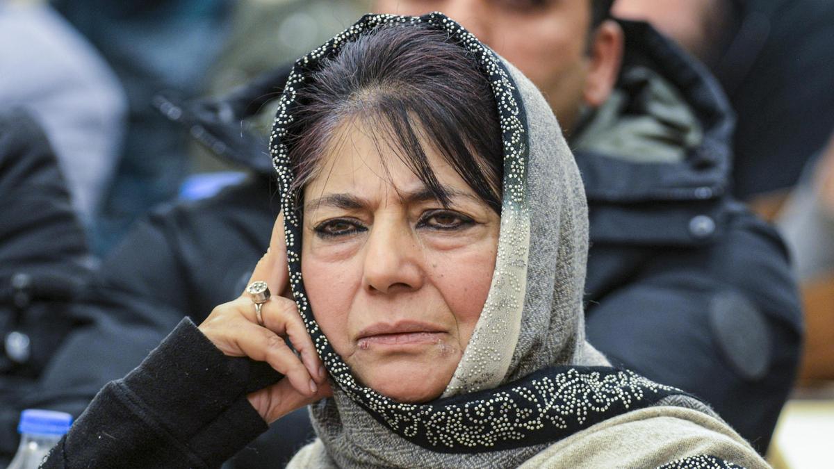 Mehbooba asks Omar Abdullah to allocate ‘unproductive land, not orchards’ to BSF