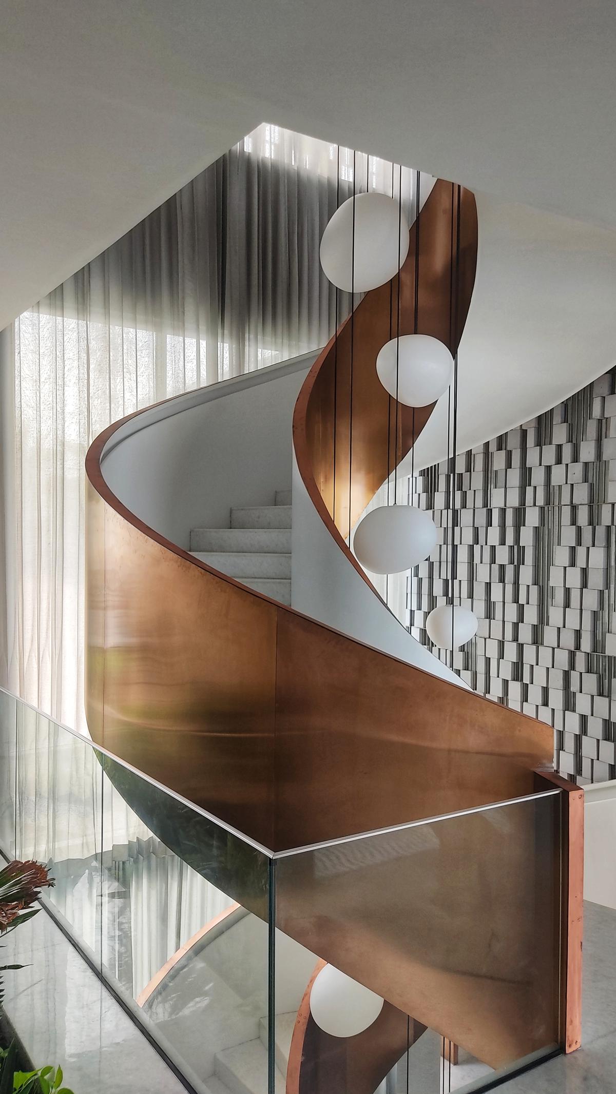 spiral staircase from indowood
